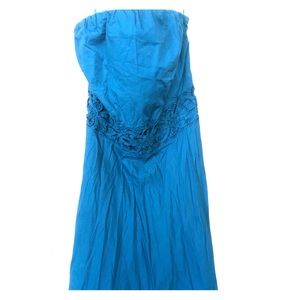 Size 16 EUC Ashley Stewart turquoise dress